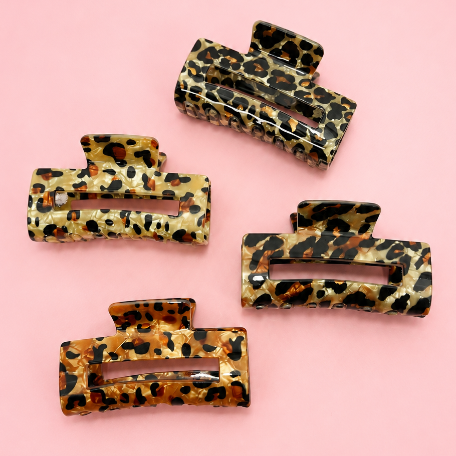 Leopard Hair Clip