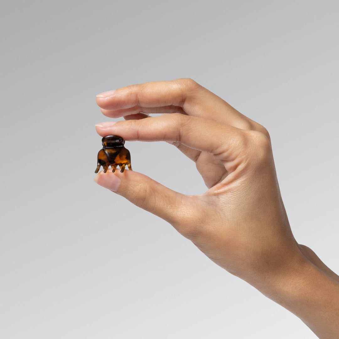 Black & Tort Micro Cloud Clips