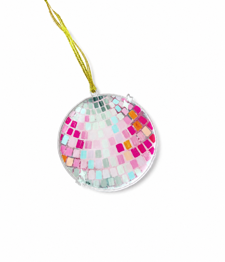 Disco Ball Acrylic Ornament