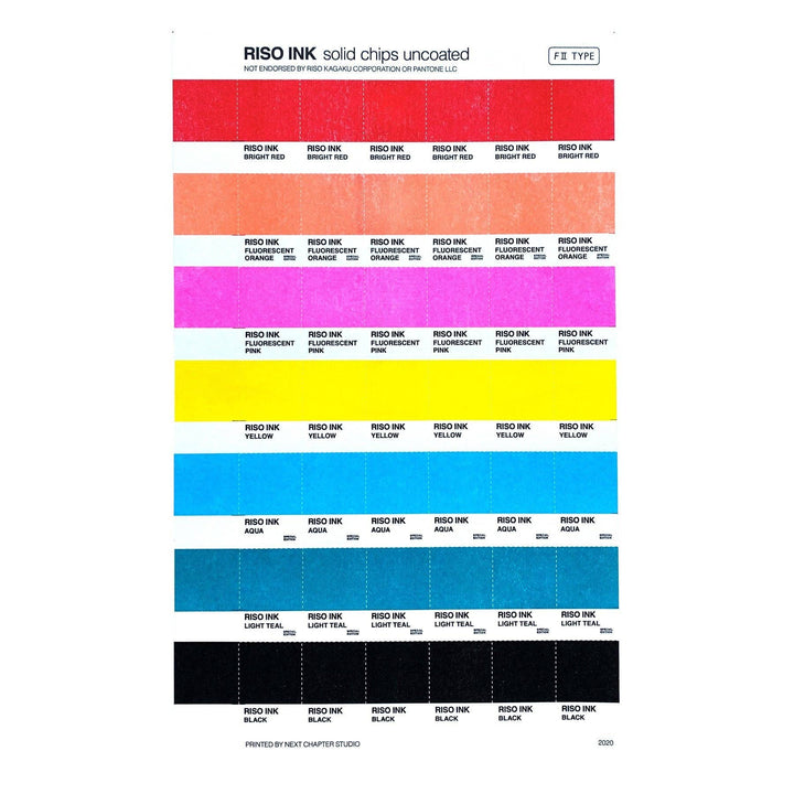 RISO Color Swatches Print