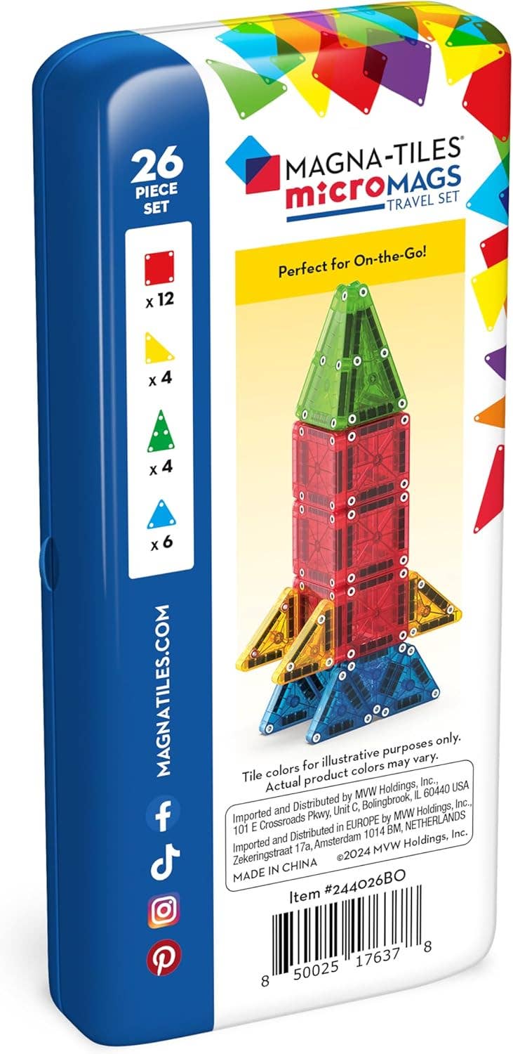 Magna-Tiles MicroMAGS