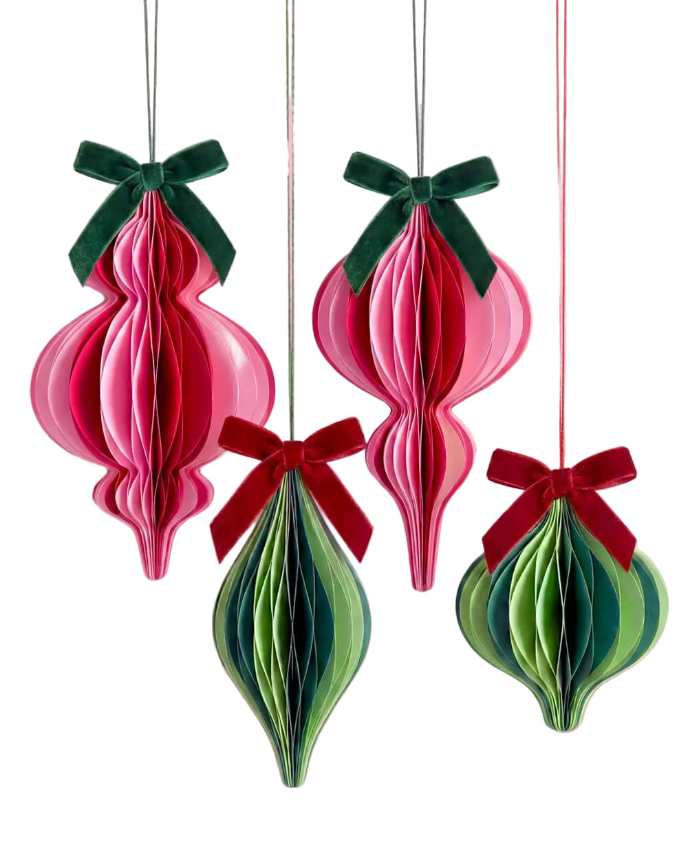 Paper Accordion Ornaments