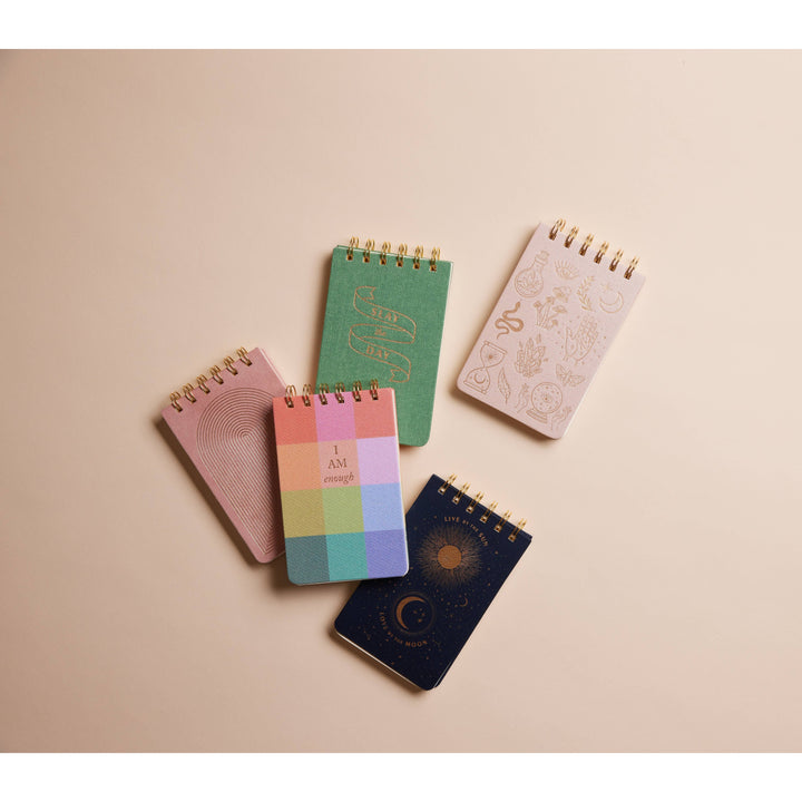 Rainbow Check Notepad