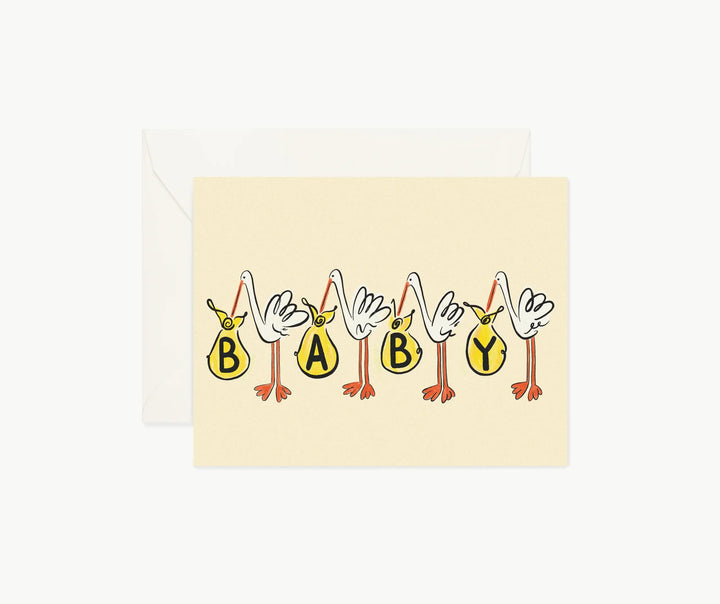 Stork Delivery Card