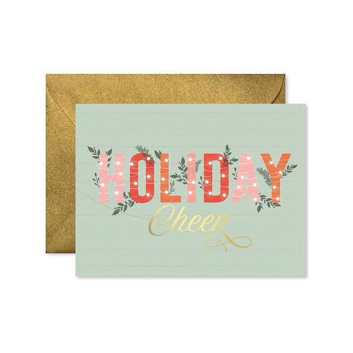 Holiday Cheer Christmas Greeting Card