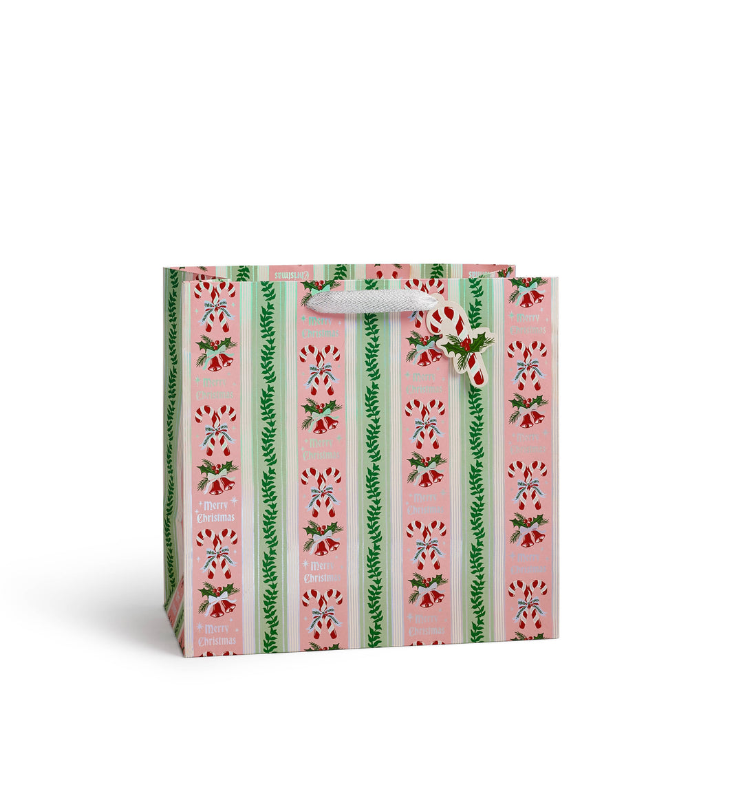 Candy Cane Stripe Gift Bag