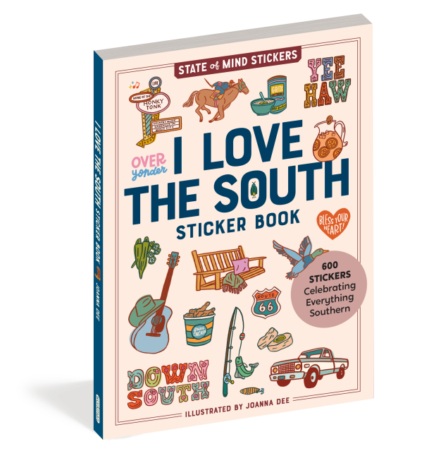 I Love the South Sticker Book
