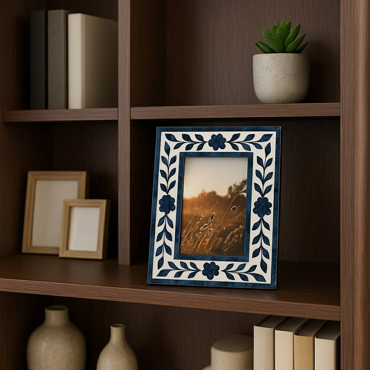 Wood Floral Petals Frame