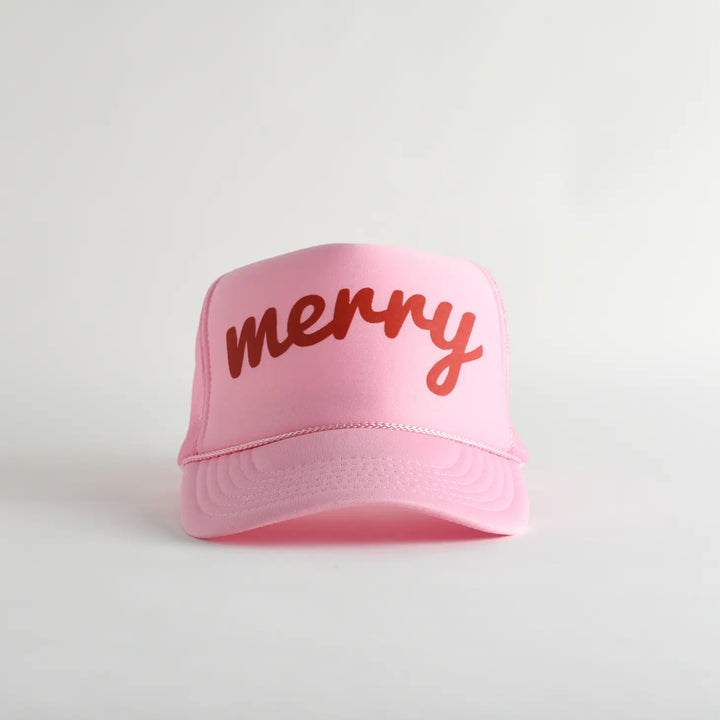 Pink Merry Trucker Hat