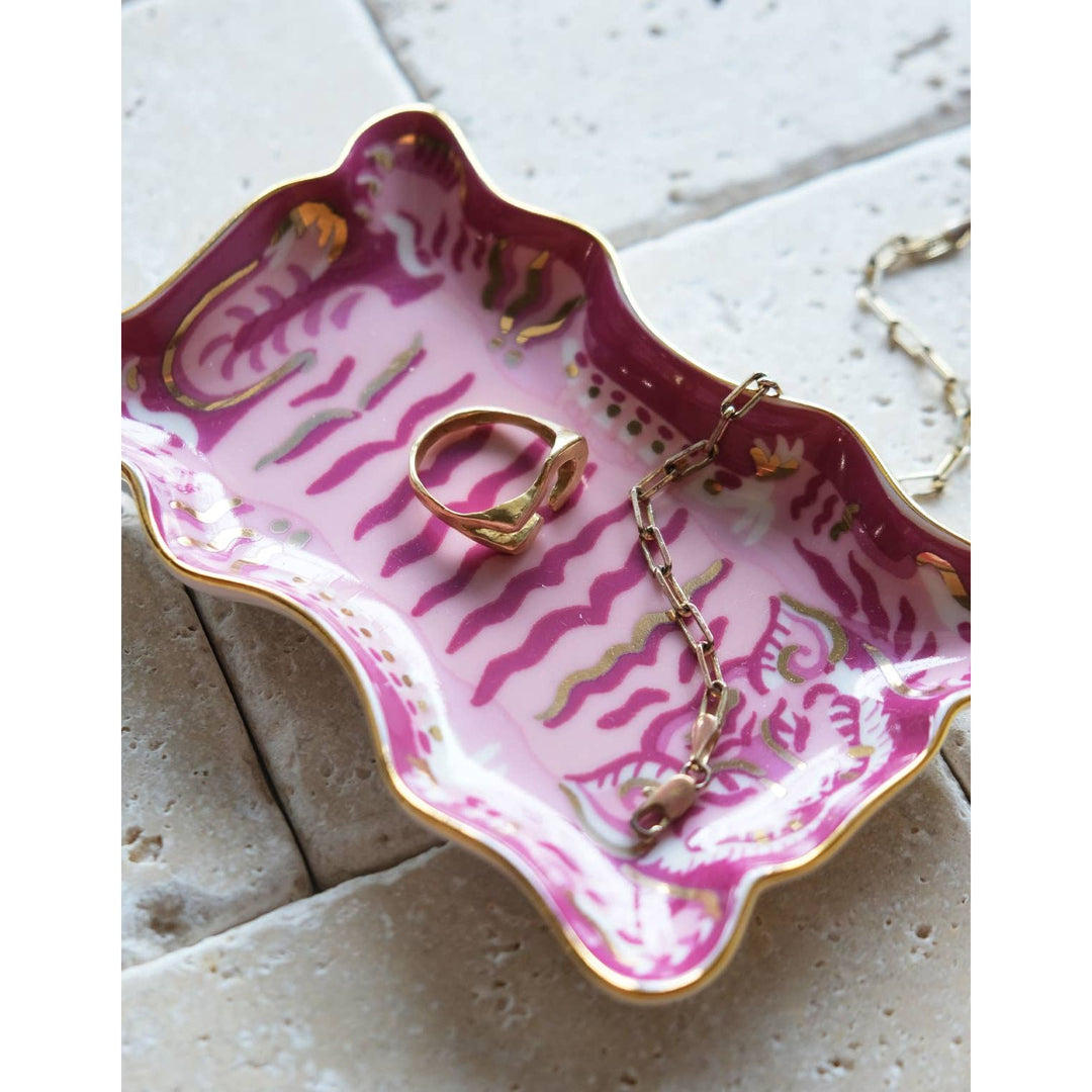 Tibetan Tiger Trinket Dish