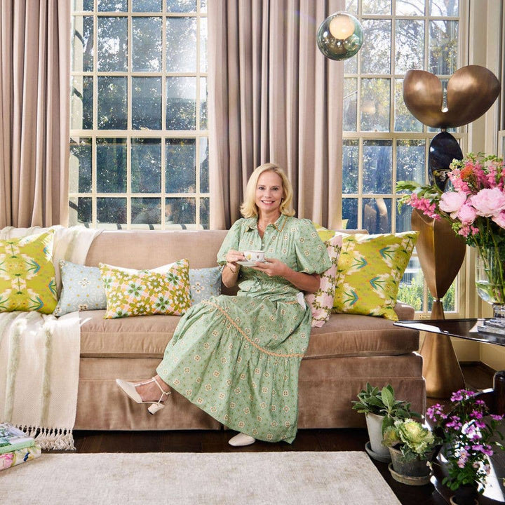 Lady Di Yellow Pillow