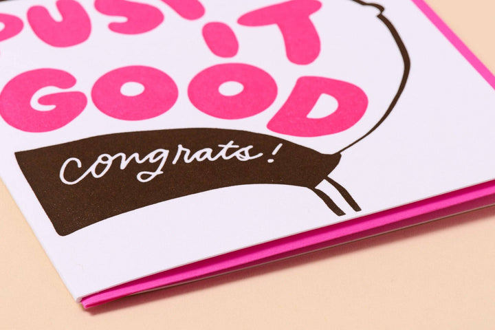 Push It Good Card