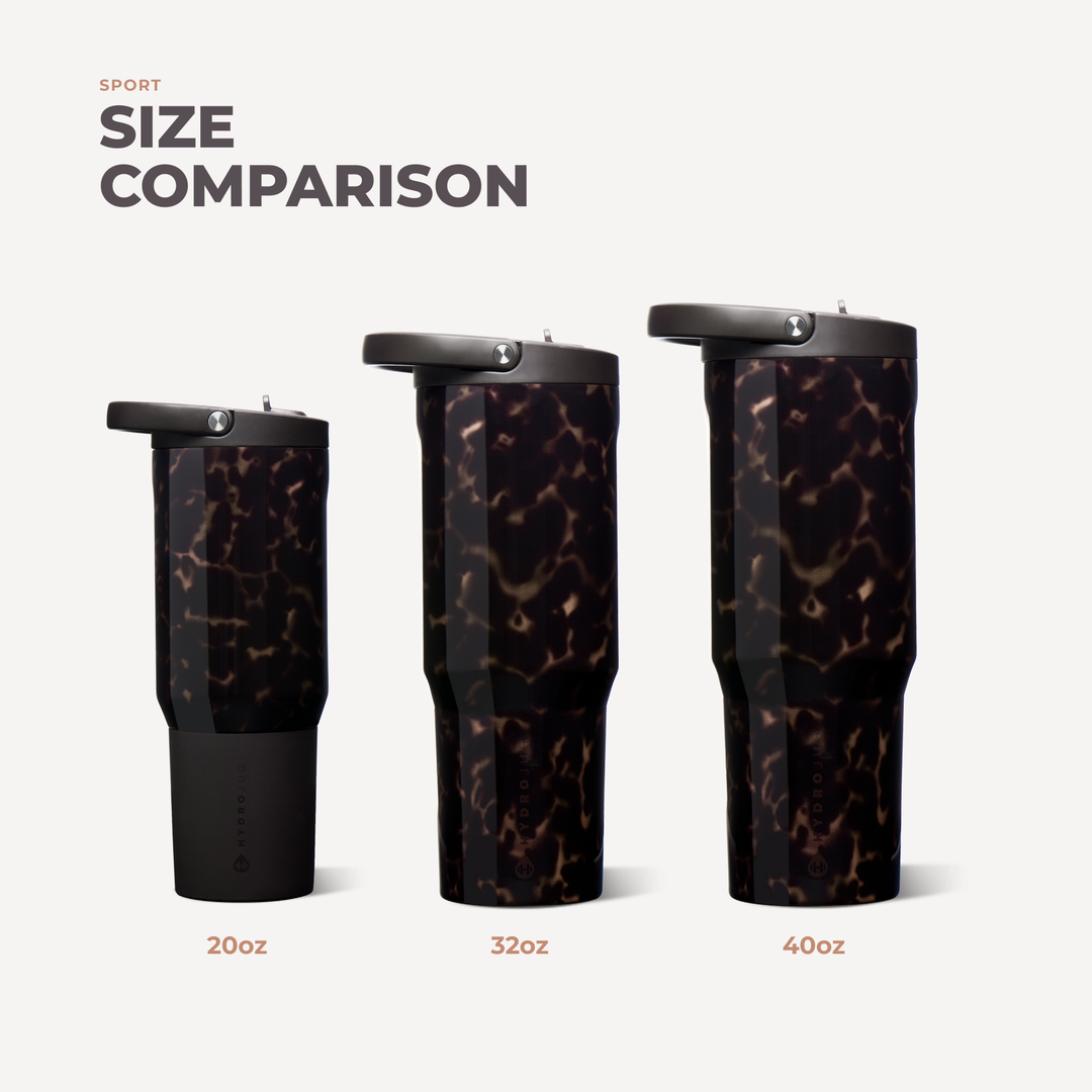 Mocha Tortoise Sport Bottle