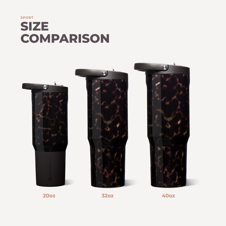 Mocha Tortoise Sport Bottle