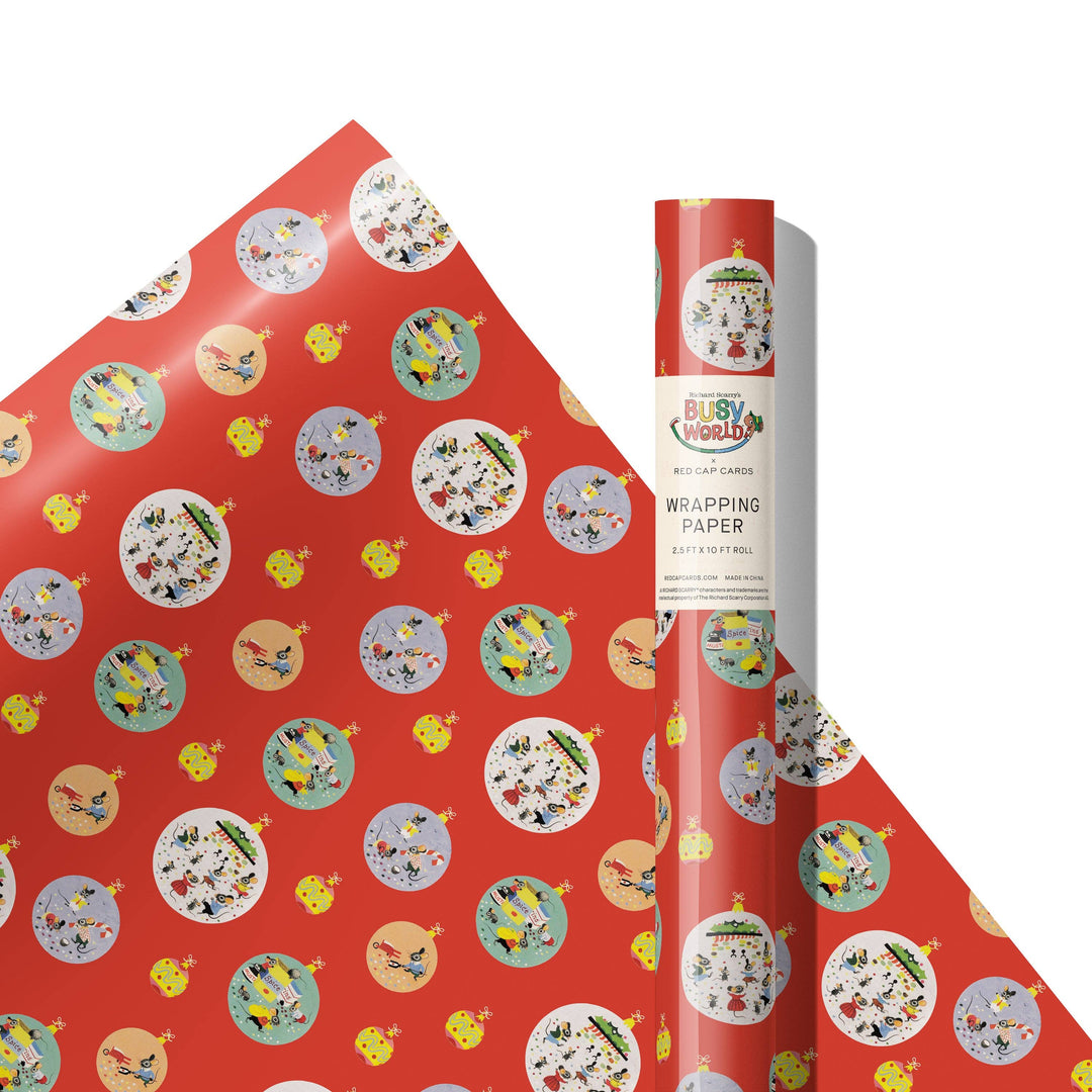 Holiday Mice Gift Wrap