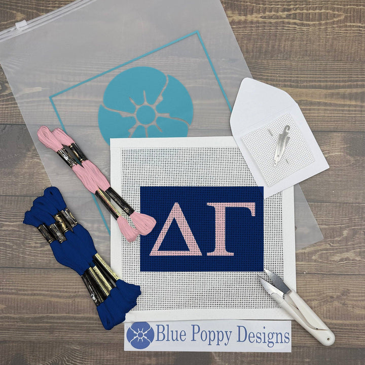 Delta Gamma Needlepoint Kit