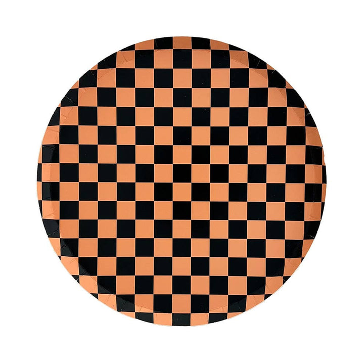 Out of the Blue Checkered Dessert Plates