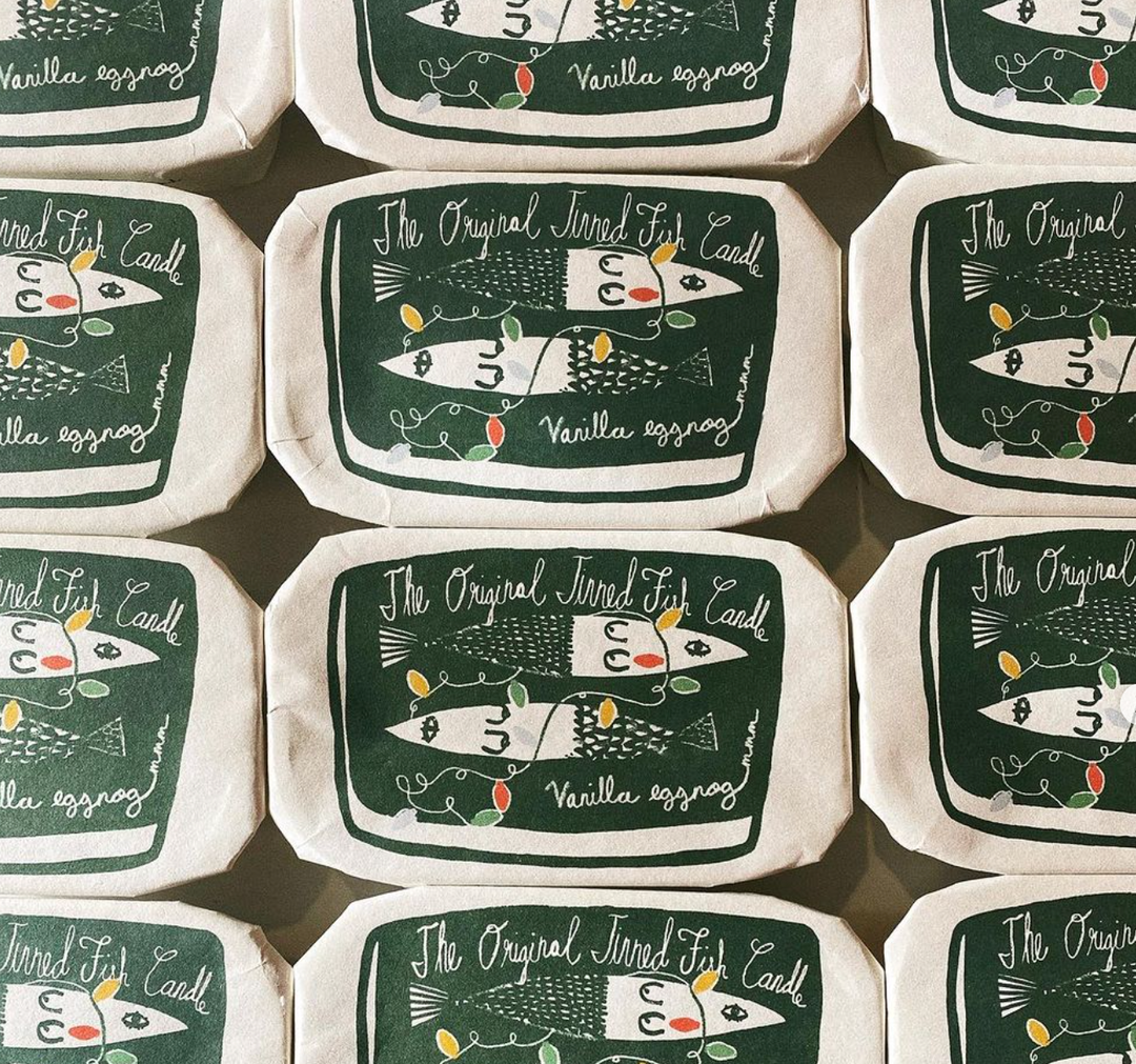 Tinned Fish Candle
