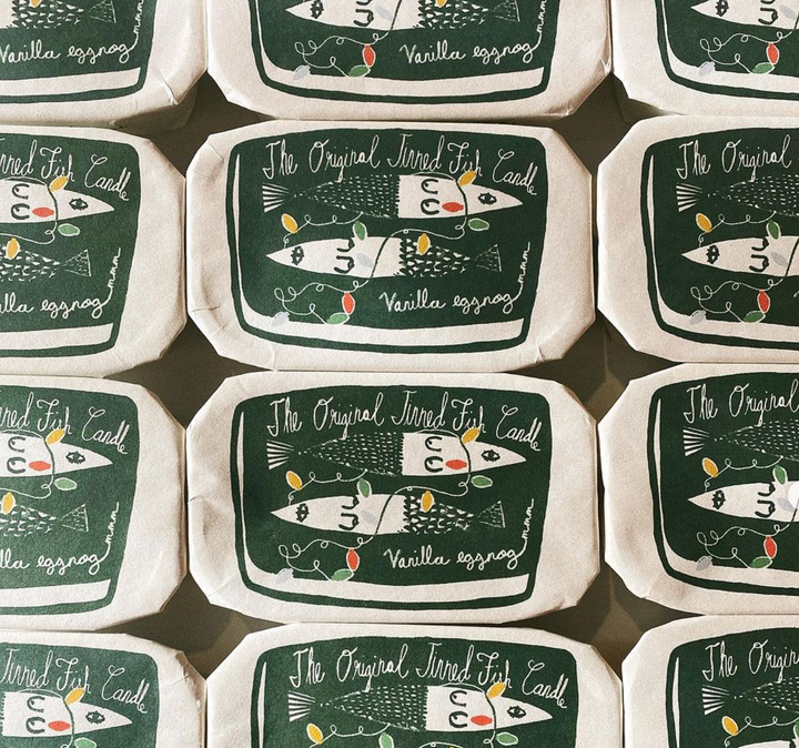 Tinned Fish Candle