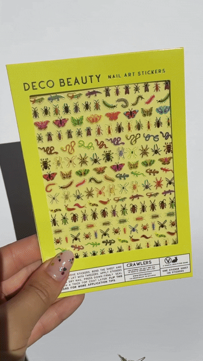 Crawlers Nail Art Stickers