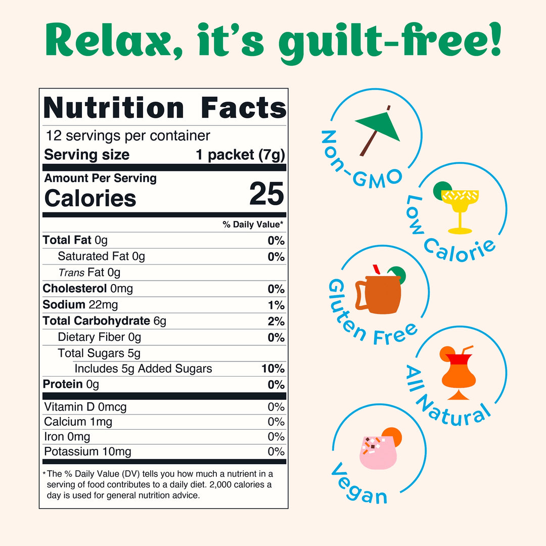 Mango Margarita Cocktail Packet
