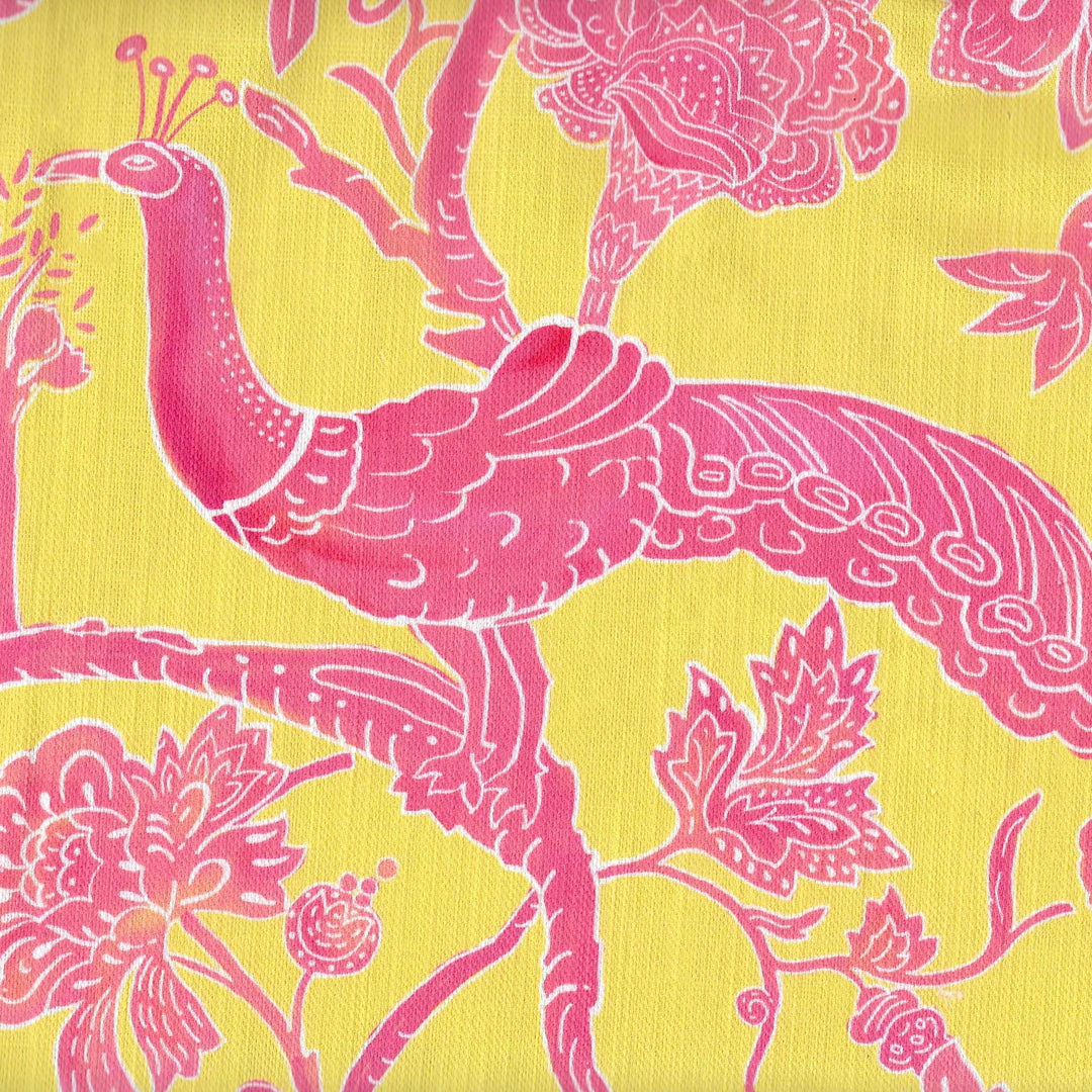 Peacock Batik Pillow