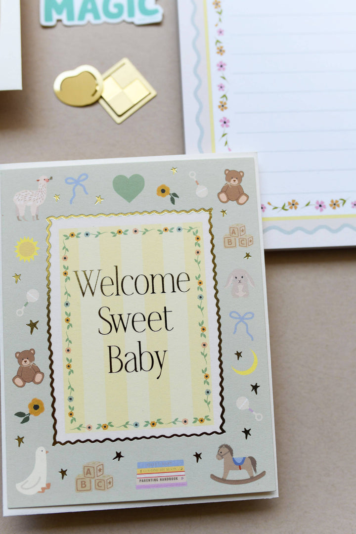 Welcome Sweet Baby Card