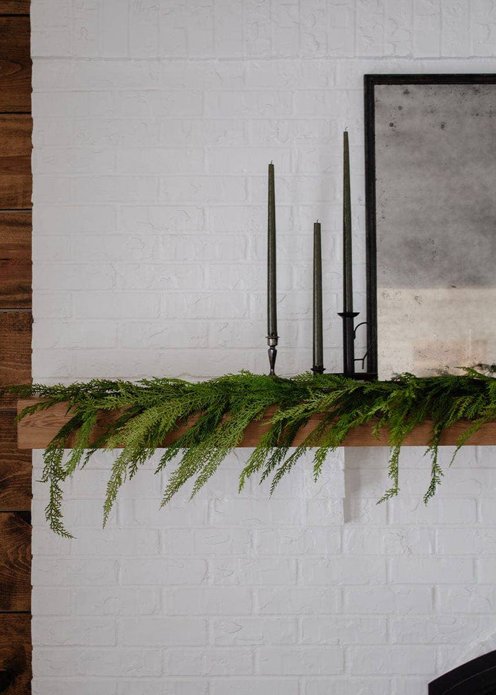 Real Touch Cedar Holiday Table Garland