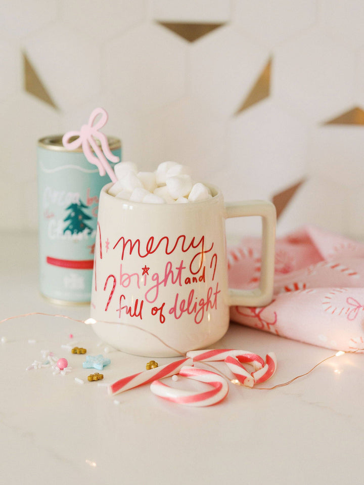 Merry Bright & Full of Delight Mug