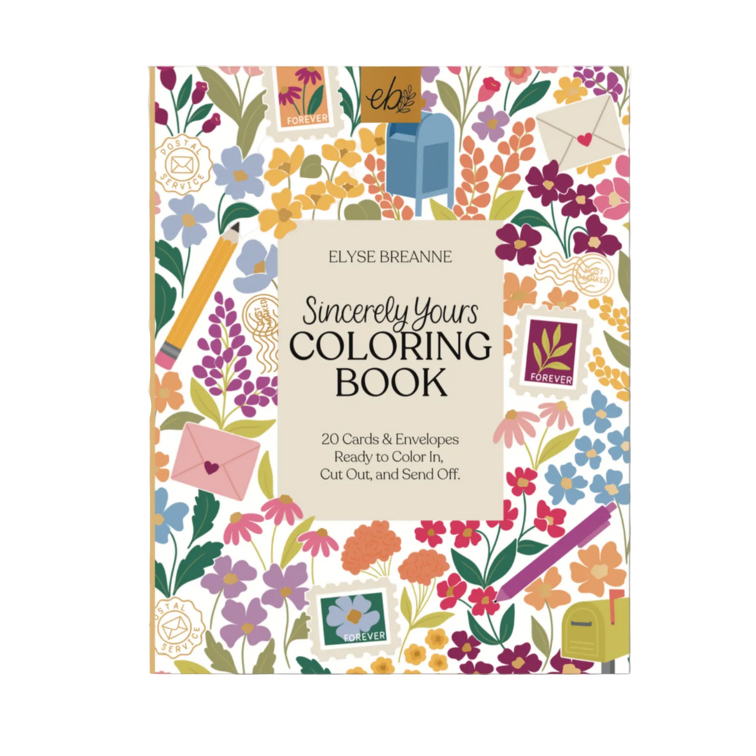 Sincerely Yours Coloring Book