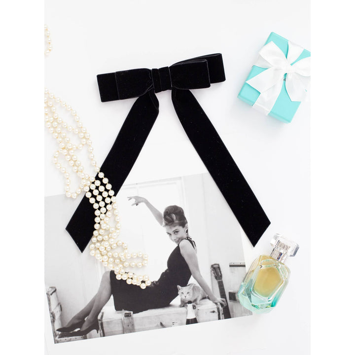 Long Bow Barrette: Red