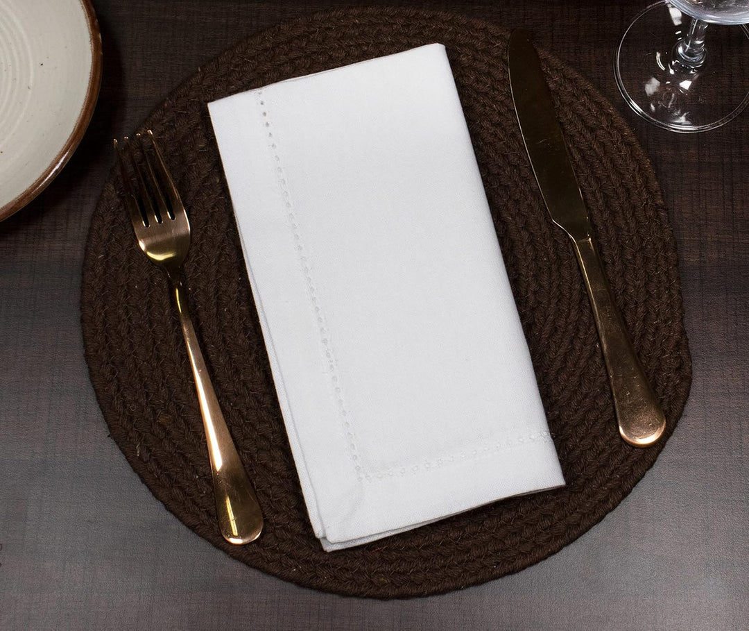 18x18  Hemstitch Dinner Napkin