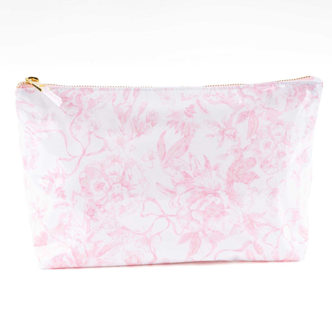 Pink Bow Cosmetic Case