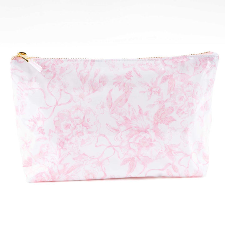 Pink Bow Cosmetic Case