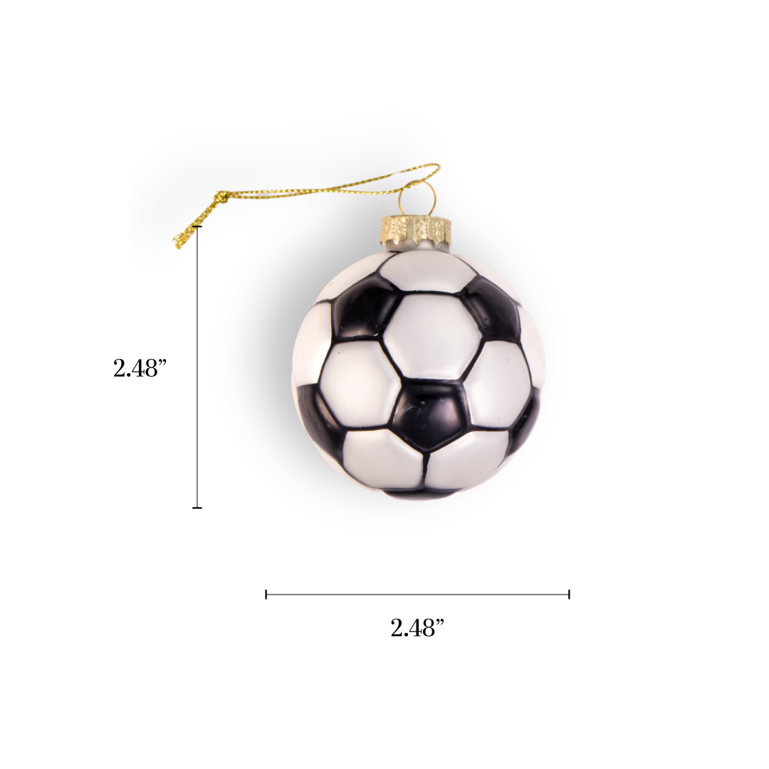 Soccer Ball Christmas Ornament