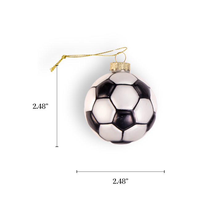 Soccer Ball Christmas Ornament