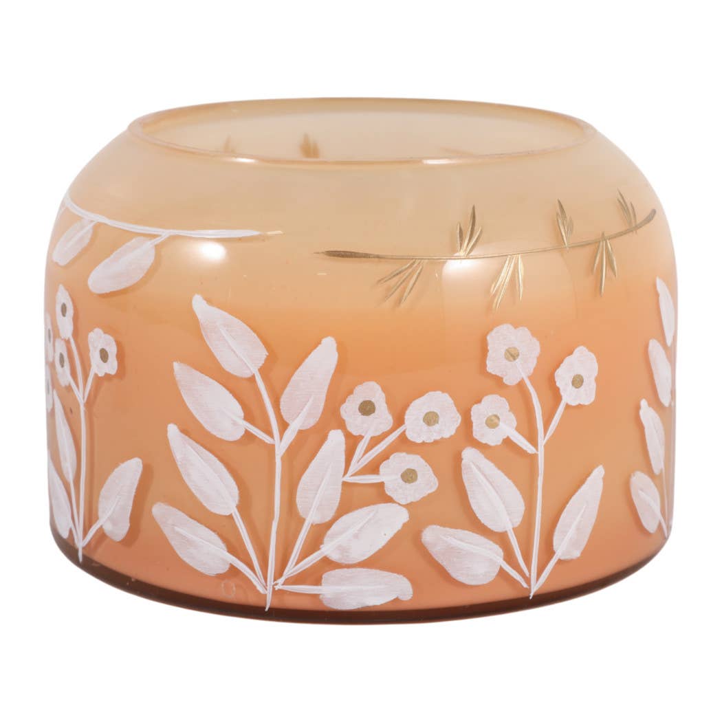 Jasmine Floral Pink Candle