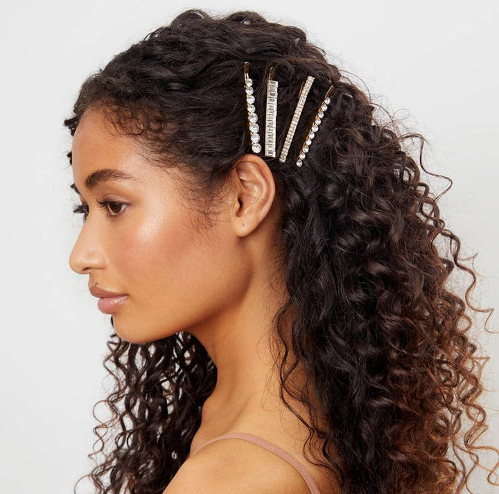 Holiday All Dressed up Rhinestone Bobby Pins
