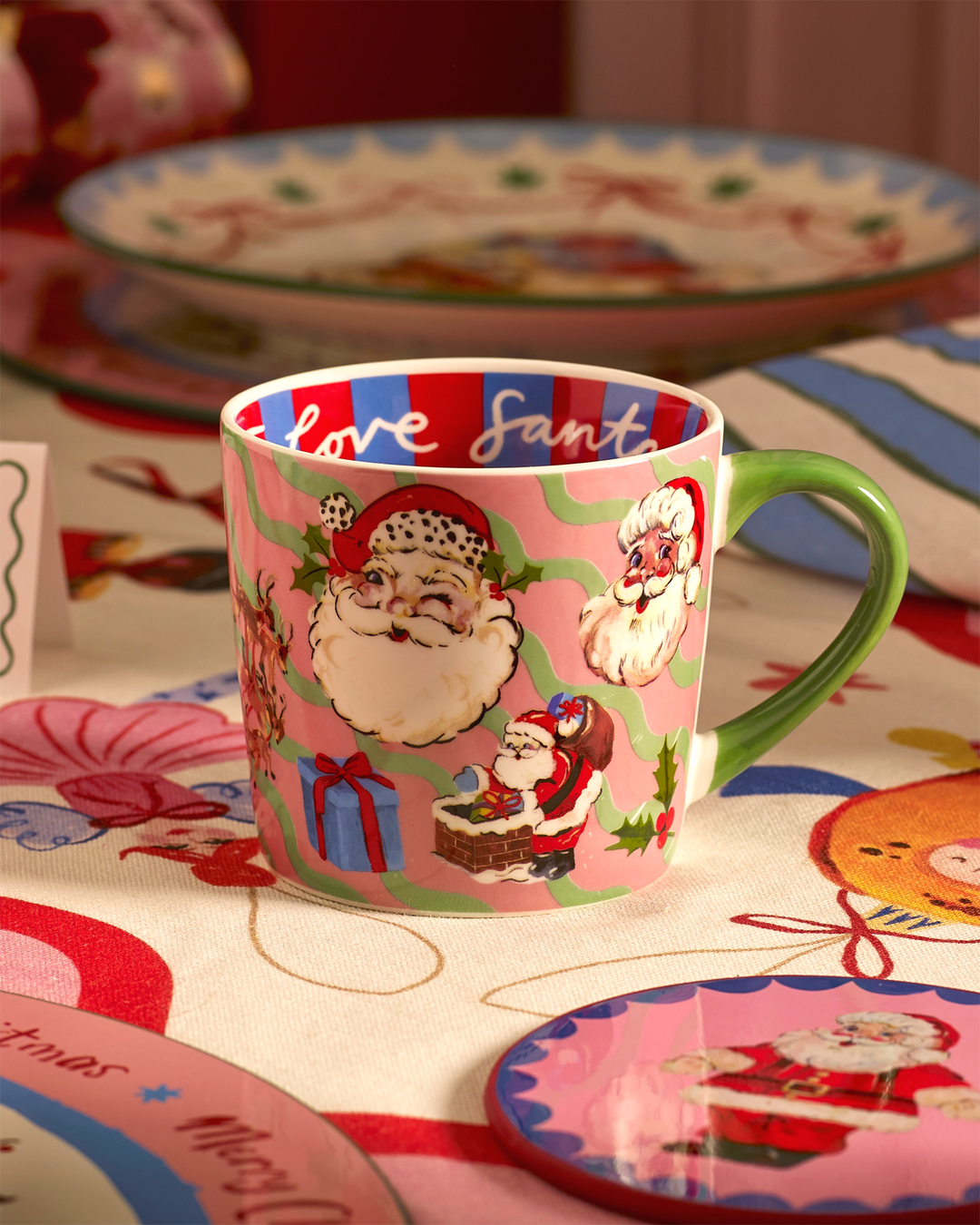 I Love Santa Mug