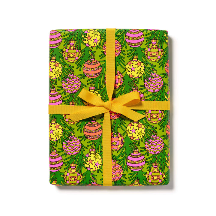 Bright Baubles Gift Wrap