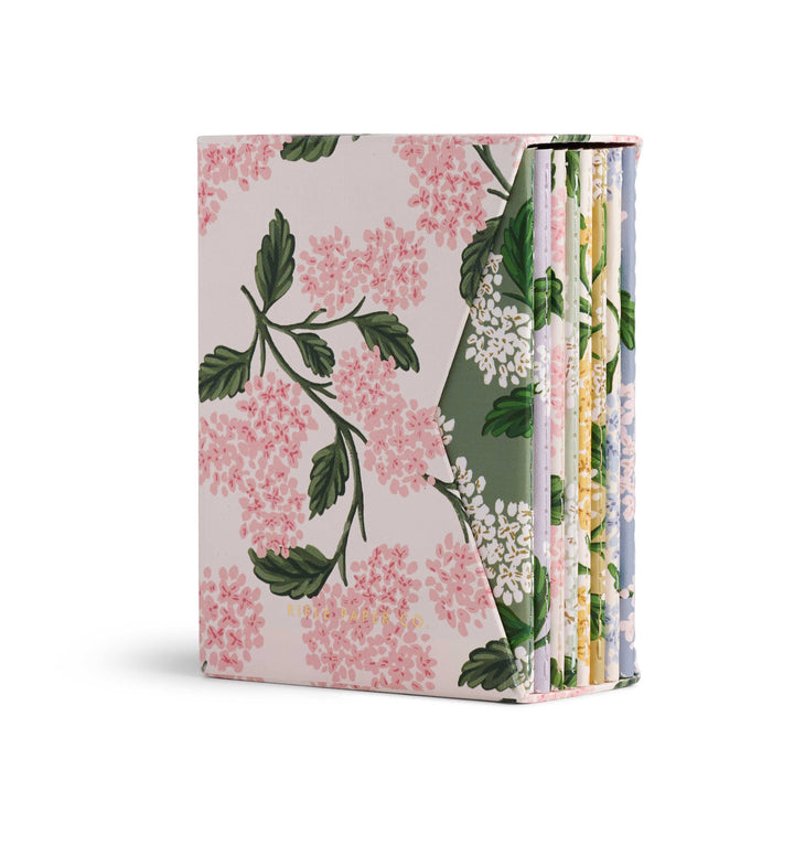Hydrangea Pocket Notebook Boxed Set