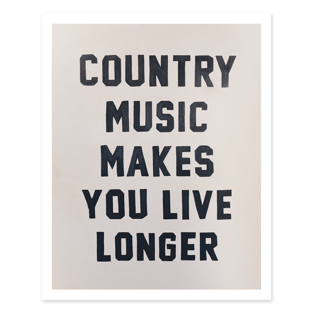 Country Music Print