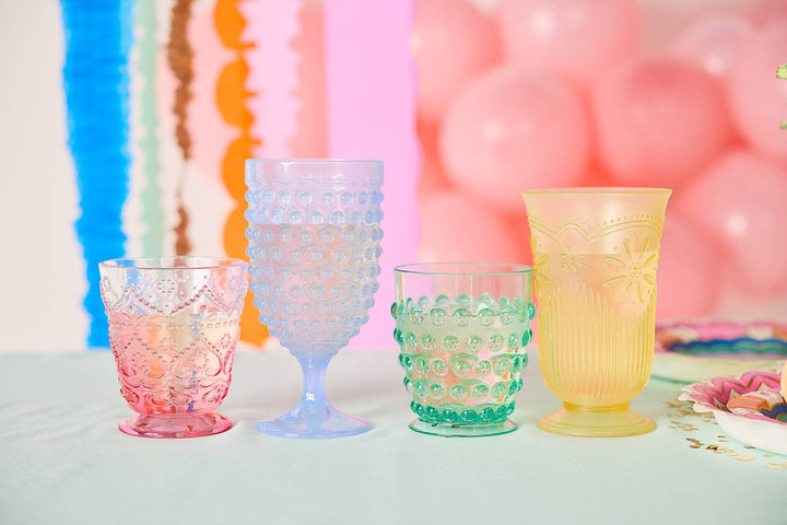 Reusable Pastel Vintage Cups