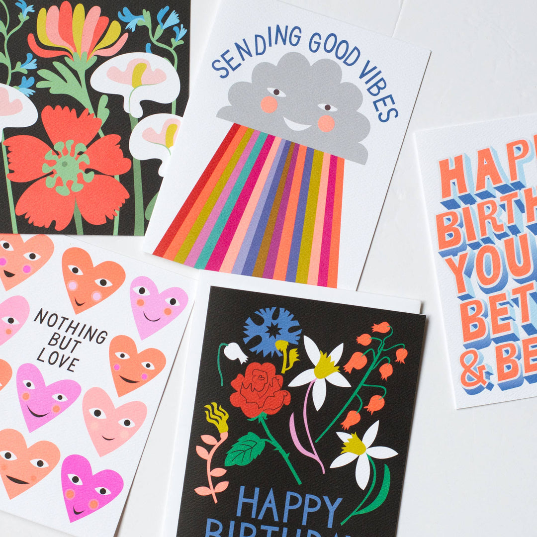 Black and Brights Card