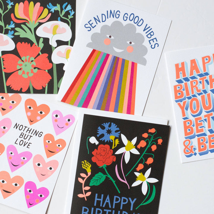 Black and Brights Card