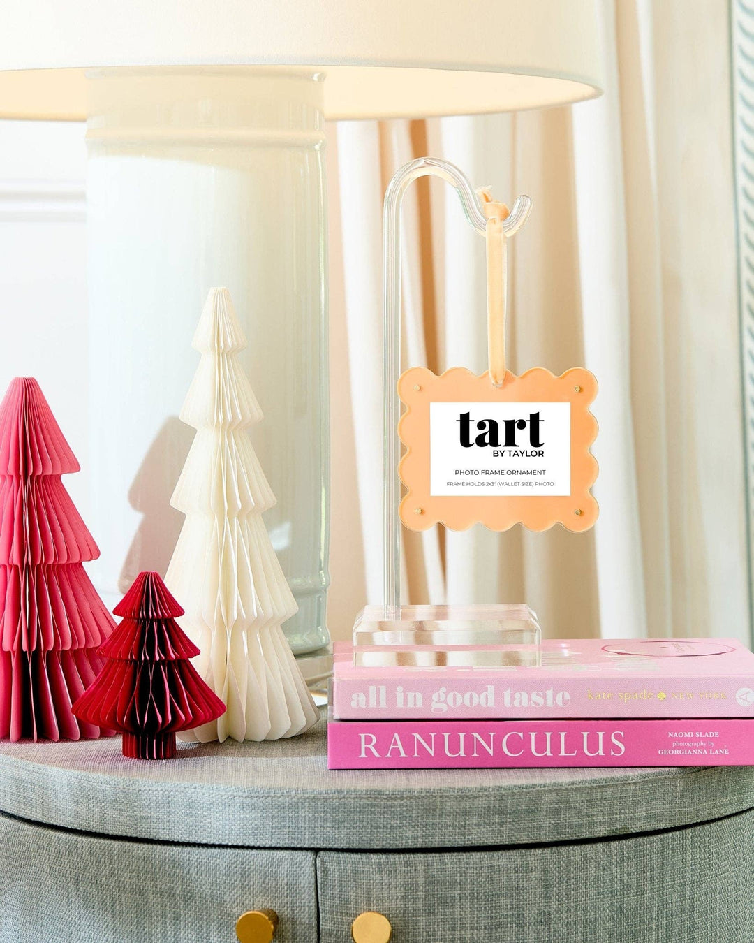 Orange Sherbet Frame Ornament