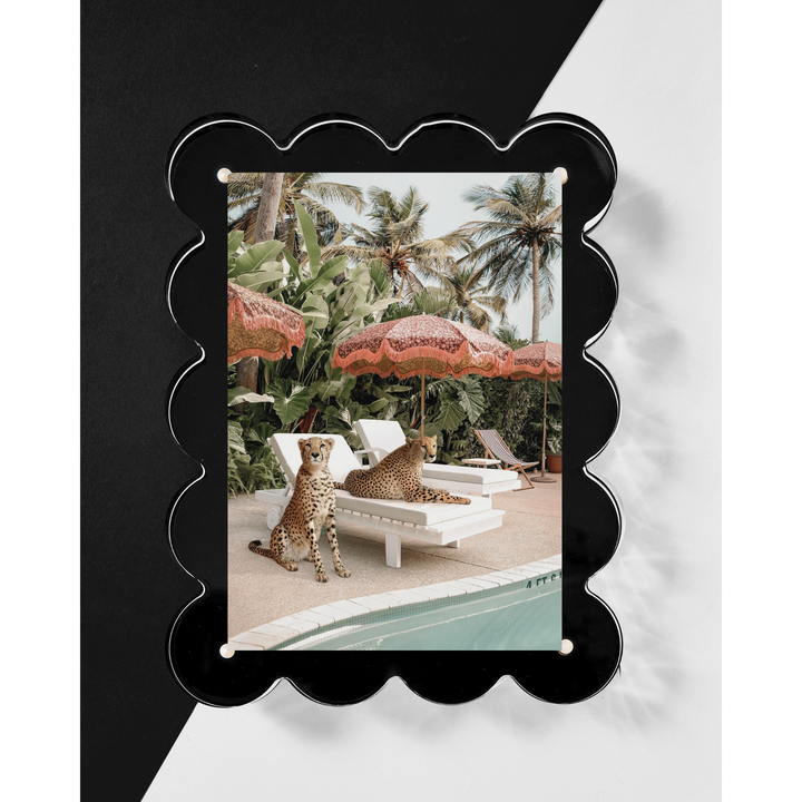 Black Acrylic Picture Frame