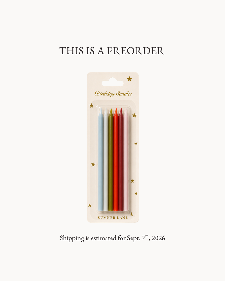 Assorted Birthday Candles