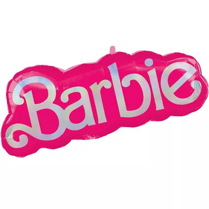 Barbie Title Foil Balloon