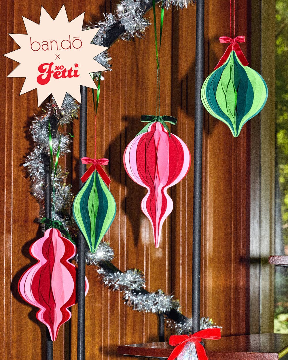Paper Accordion Ornaments